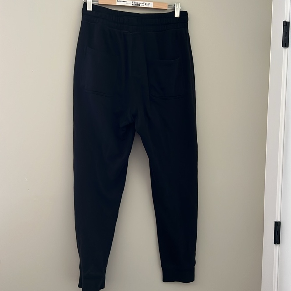 Urban Heritage Black Taper Jogger Sweatpants Mens Medium - Picture 2 of 3